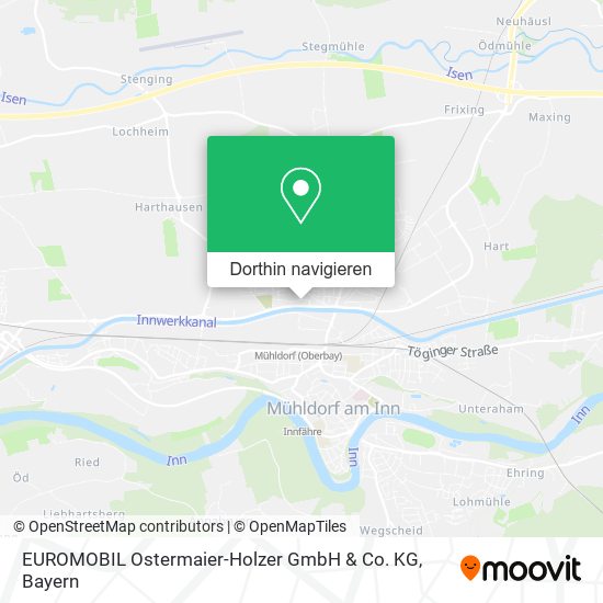 EUROMOBIL Ostermaier-Holzer GmbH & Co. KG Karte