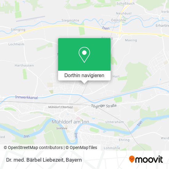 Dr. med. Bärbel Liebezeit Karte
