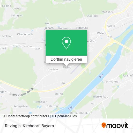 Ritzing b. Kirchdorf Karte
