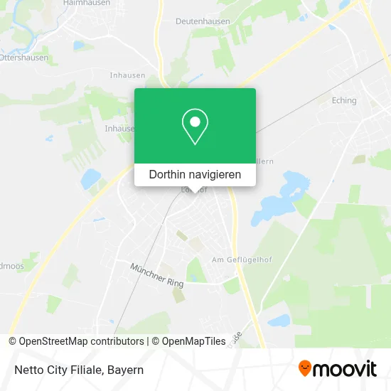 Netto City Filiale Karte