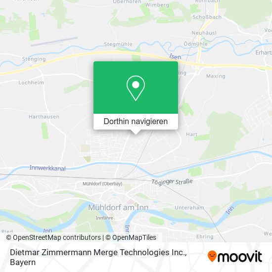 Dietmar Zimmermann Merge Technologies Inc. Karte