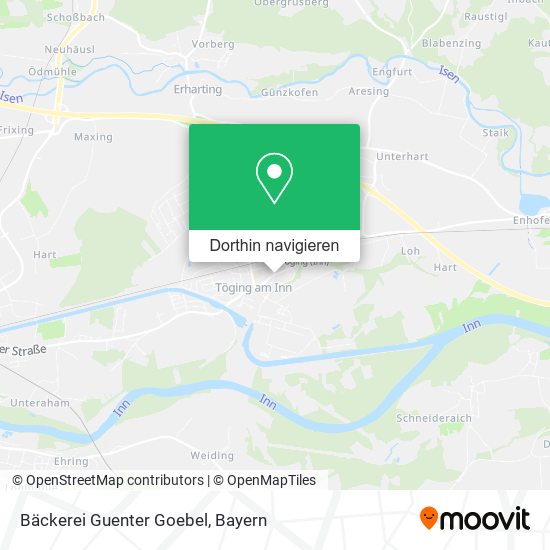 Bäckerei Guenter Goebel Karte