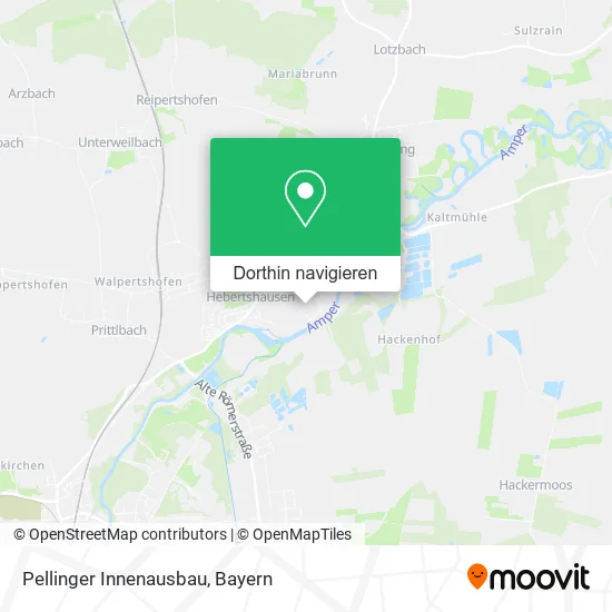 Pellinger Innenausbau Karte