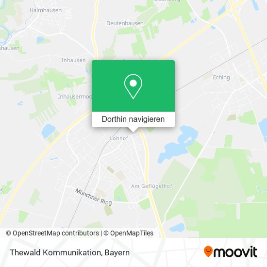 Thewald Kommunikation Karte