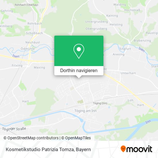 Kosmetikstudio Patrizia Tomza Karte