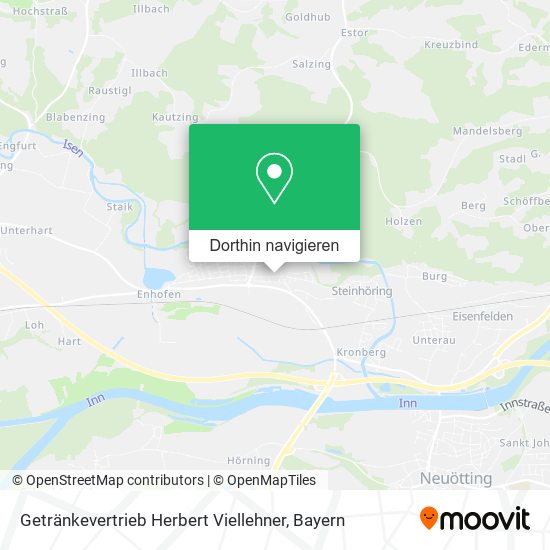 Getränkevertrieb Herbert Viellehner Karte