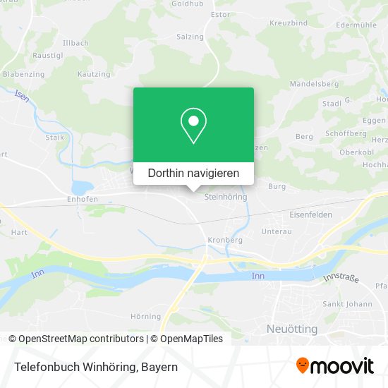 Telefonbuch Winhöring Karte