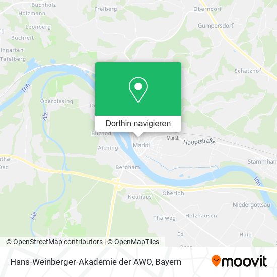 Hans-Weinberger-Akademie der AWO Karte
