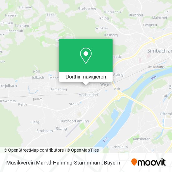 Musikverein Marktl-Haiming-Stammham Karte