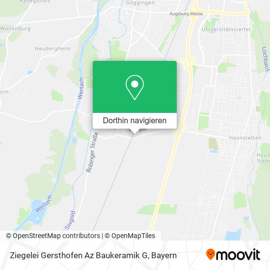 Ziegelei Gersthofen Az Baukeramik G Karte