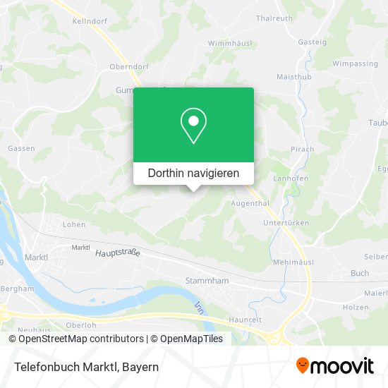 Telefonbuch Marktl Karte