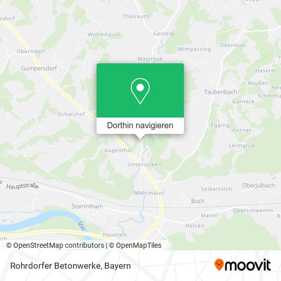 Rohrdorfer Betonwerke Karte