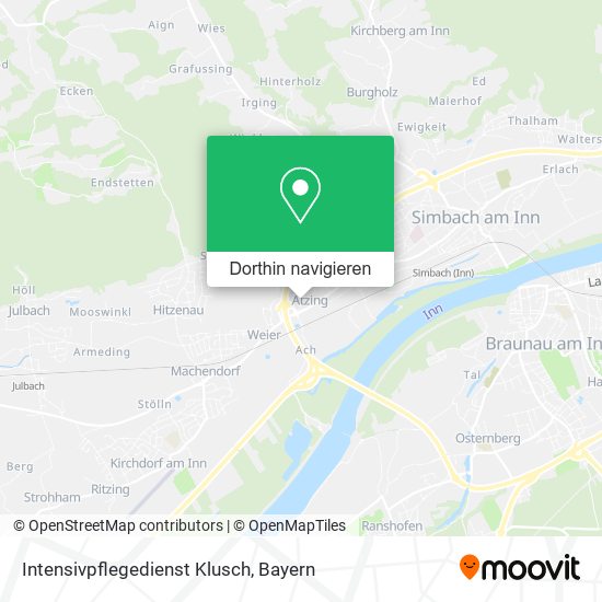 Intensivpflegedienst Klusch Karte