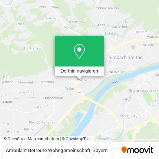 Ambulant Betreute Wohngemeinschaft Karte