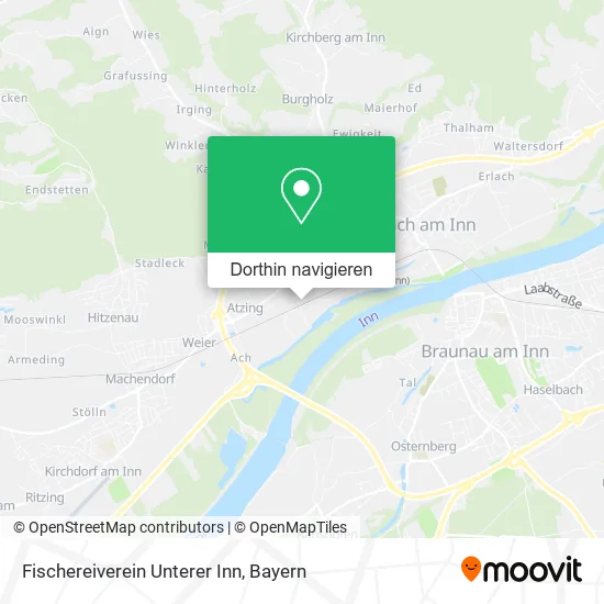 Fischereiverein Unterer Inn Karte