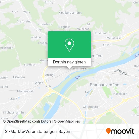 Sr-Märkte-Veranstaltungen Karte