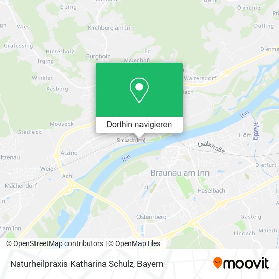 Naturheilpraxis Katharina Schulz Karte