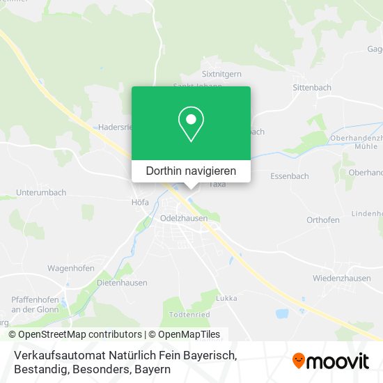 Verkaufsautomat Natürlich Fein Bayerisch, Bestandig, Besonders Karte