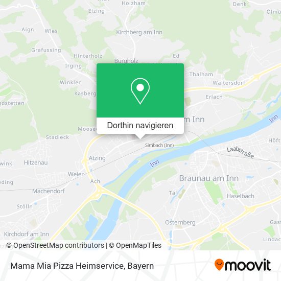 Mama Mia Pizza Heimservice Karte