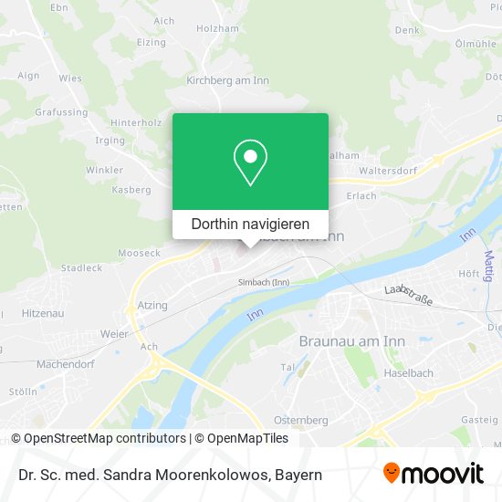 Dr. Sc. med. Sandra Moorenkolowos Karte