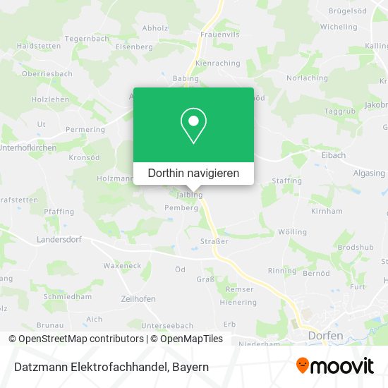 Datzmann Elektrofachhandel Karte