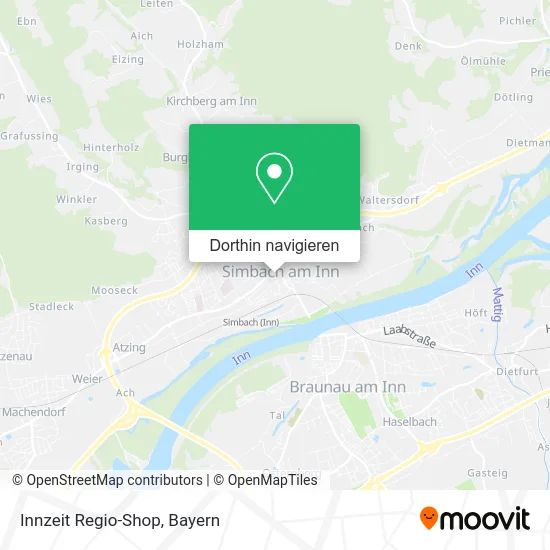 Innzeit Regio-Shop Karte