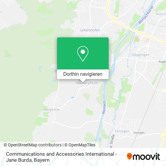 Communications and Accessories International - Jane Burda Karte