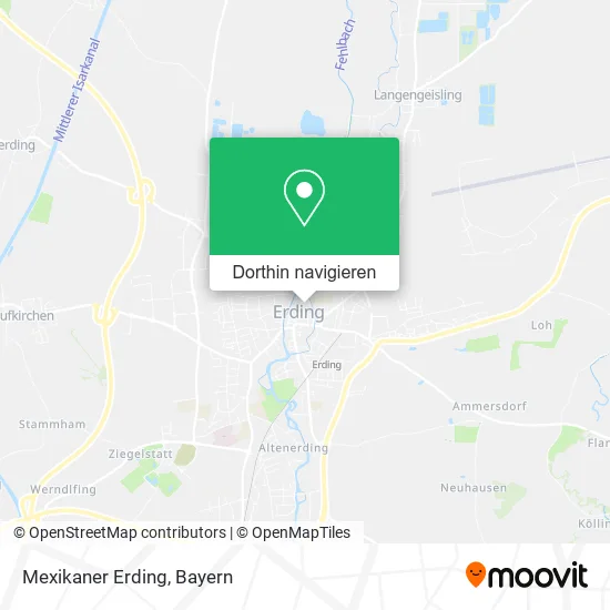 Mexikaner Erding Karte