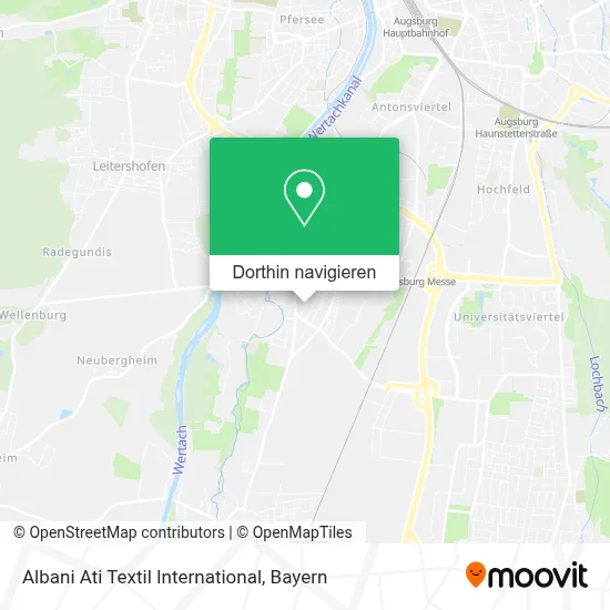 Albani Ati Textil International Karte