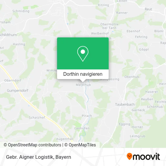 Gebr. Aigner Logistik Karte