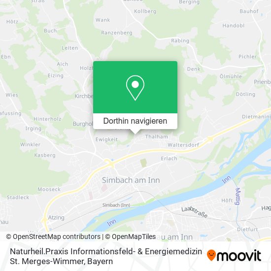 Naturheil.Praxis Informationsfeld- & Energiemedizin St. Merges-Wimmer Karte