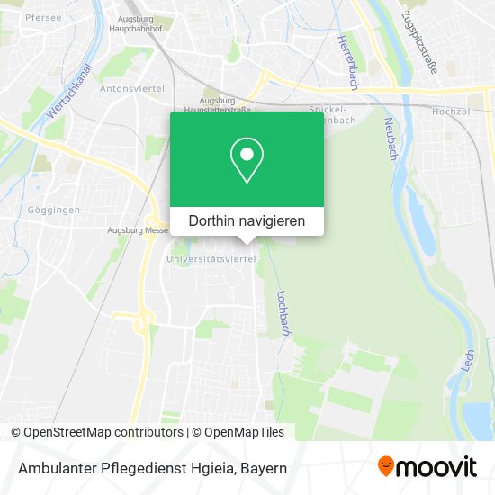 Ambulanter Pflegedienst Hgieia Karte