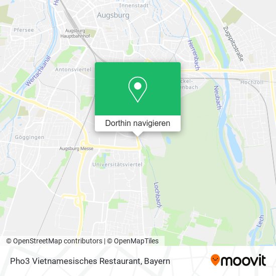 Pho3 Vietnamesisches Restaurant Karte