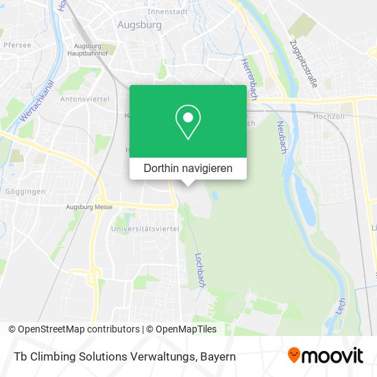 Tb Climbing Solutions Verwaltungs Karte