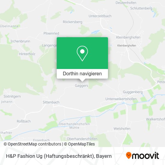 H&P Fashion Ug (Haftungsbeschränkt) Karte
