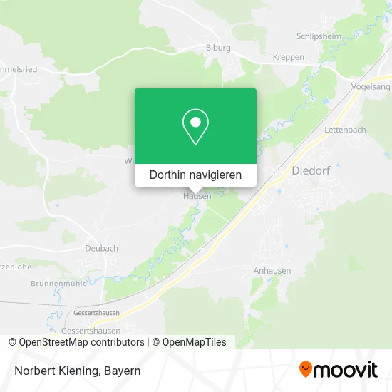 Norbert Kiening Karte