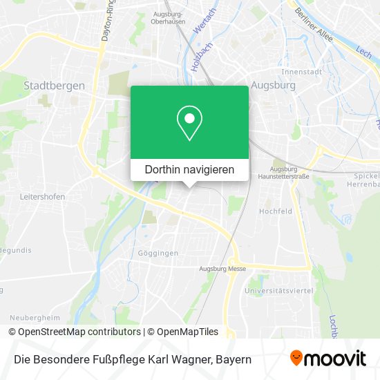Die Besondere Fußpflege Karl Wagner Karte
