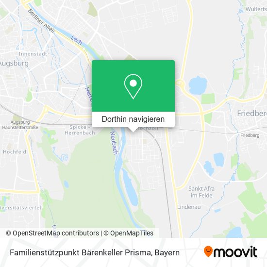 Familienstützpunkt Bärenkeller Prisma Karte