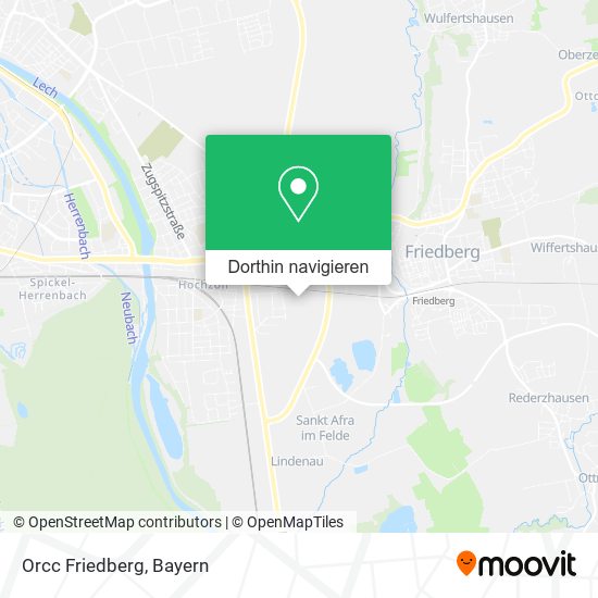 Orcc Friedberg Karte