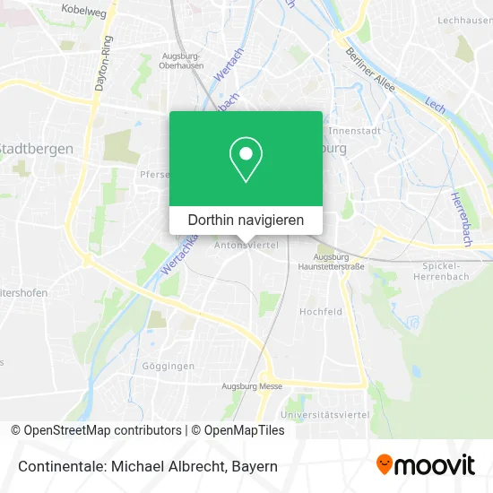 Continentale: Michael Albrecht Karte