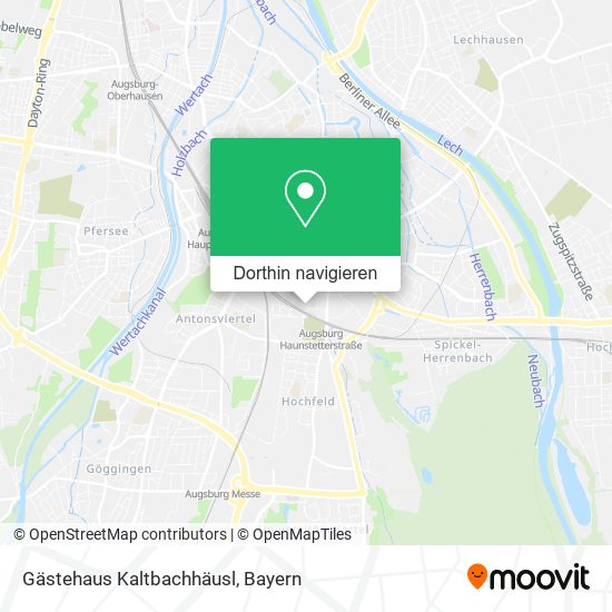 Gästehaus Kaltbachhäusl Karte