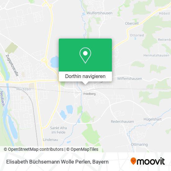 Elisabeth Büchsemann Wolle Perlen Karte
