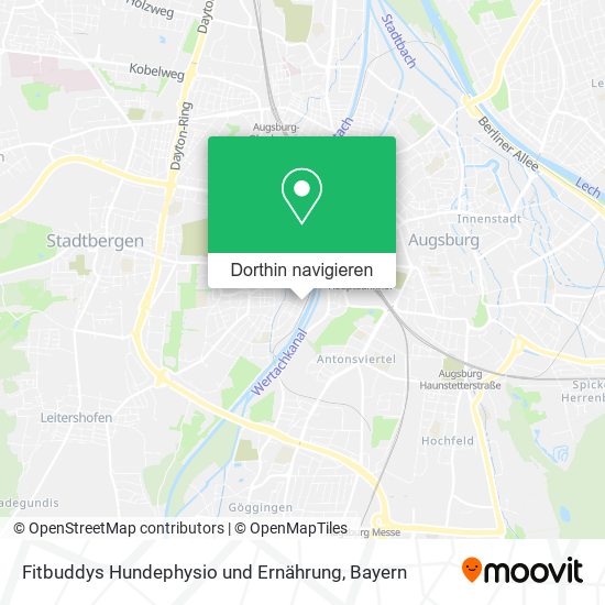 Fitbuddys Hundephysio und Ernährung Karte