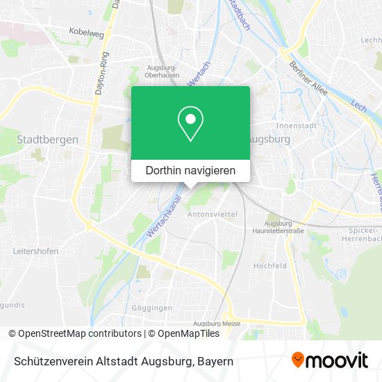 Schützenverein Altstadt Augsburg Karte