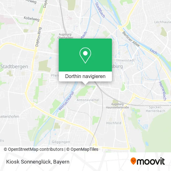 Kiosk Sonnenglück Karte