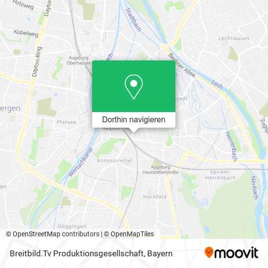 Breitbild.Tv Produktionsgesellschaft Karte