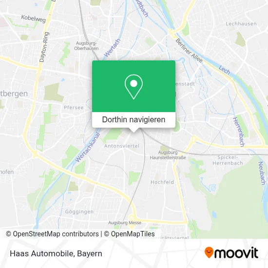 Haas Automobile Karte