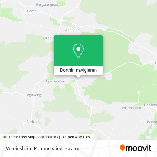 Vereinsheim Rommelsried Karte