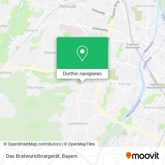 Das Bratwurstbratgerät Karte