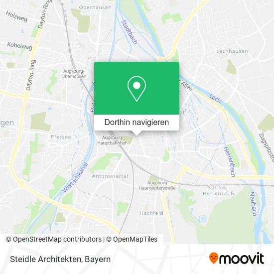 Steidle Architekten Karte